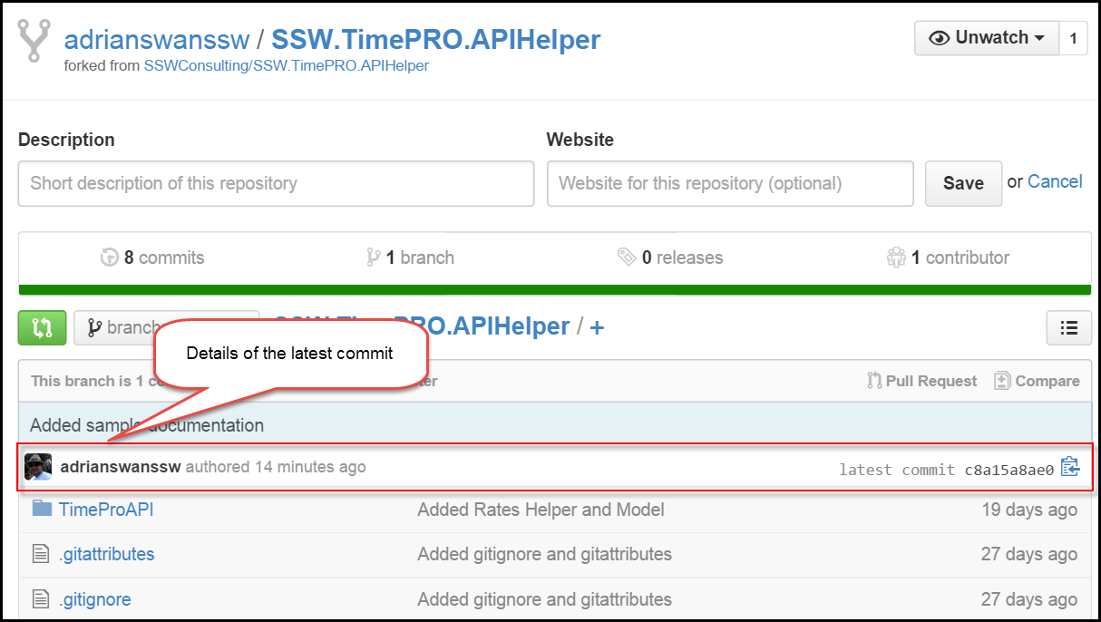 Verify your commit on GitHub